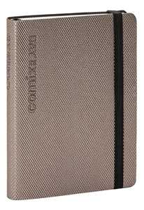 Cartoleria Agenda Comix Special Luxury Edition 2023, 12 mesi giornaliera, Mini con matita, argento - 11 x 15,3 cm Comix