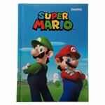 Diario Super Mario 2022-2023, 12 Mesi, Mario e Luigi, sfondo verde