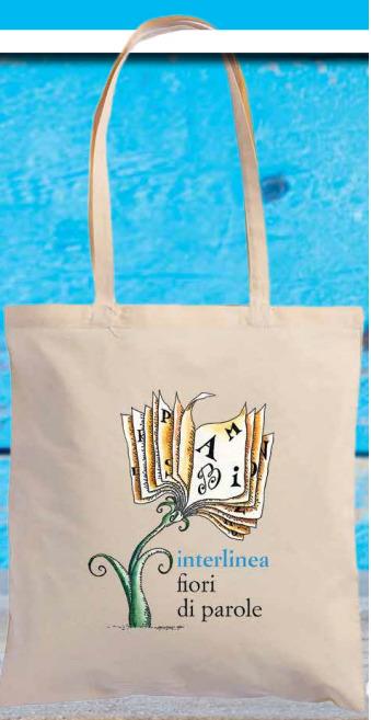 Borsa shopper Interlinea, in tela ecologica - copertina