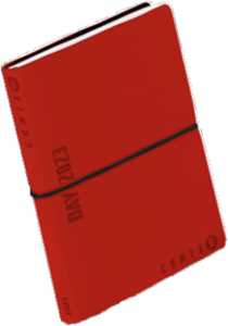 Cartoleria Agenda Comix 2022-2023, 12 mesi, giornaliera, mini, Comix U, rosso - 11 x 15,3 cm Comix