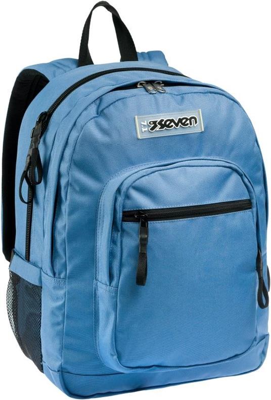 Zaino scuola Freethink Seven Unisex - Azzurro 33 x 44 x 20 cm