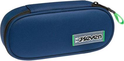 Astuccio bustina Round Plus Seven Freethink Unisex - Blu 23 x 10 x 5,5 cm