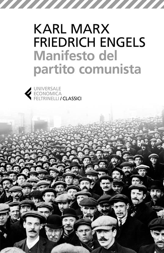  Manifesto del Partito Comunista -  Karl Marx, Friedrich Engels - copertina