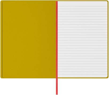 Taccuino Feltrinelli A5, a righe, copertina rigida, chartreuse, giallo, verde - 14,8 x 21 cm - 5