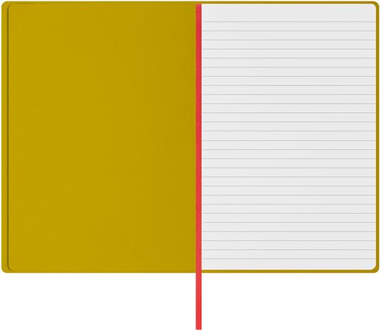 Taccuino Feltrinelli A5, a righe, copertina rigida, chartreuse, giallo, verde - 14,8 x 21 cm - 5