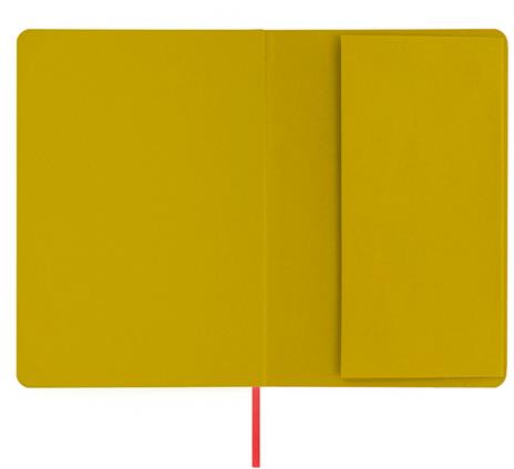 Taccuino Feltrinelli A5, a pagine bianche, copertina morbida, chartreuse, giallo, verde - 14,8 x 21 cm - 7