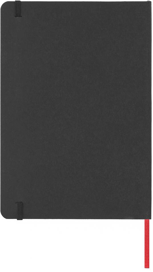 Taccuino Feltrinelli A5, a pagine bianche, copertina morbida, nero - 14,8 x 21 cm - 3