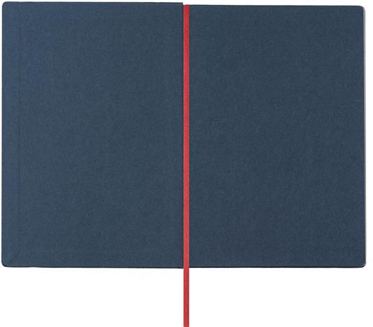Taccuino Feltrinelli A5, a pagine bianche, copertina rigida, blu - 14,8 x 21 cm - 4