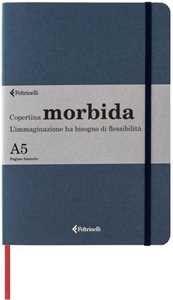 Cartoleria Taccuino Feltrinelli A5, a pagine bianche, copertina morbida, blu - 14,8 x 21 cm Feltrinelli