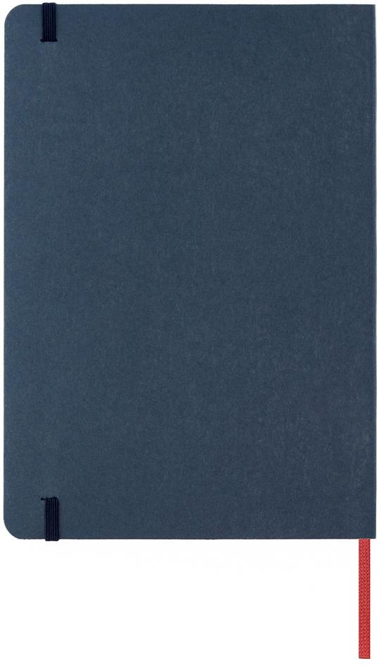 Taccuino Feltrinelli A5, a pagine bianche, copertina morbida, blu - 14,8 x 21 cm - 3