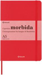 Taccuino Feltrinelli A5, a righe, copertina morbida, rosso - 14,8 x 21 cm