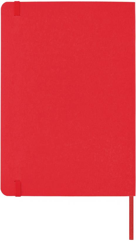 Taccuino Feltrinelli A5, a righe, copertina morbida, rosso - 14,8 x 21 cm - 3