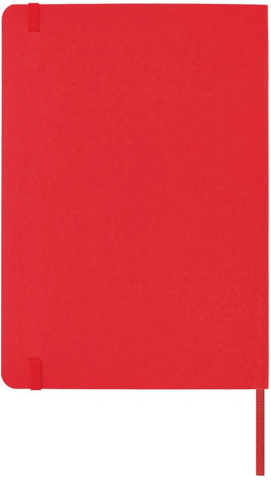 Taccuino Feltrinelli A5, a pagine bianche, copertina morbida, rosso - 14,8 x 21 cm - 3