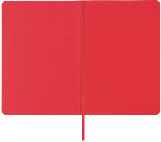 Taccuino Feltrinelli A5, a pagine bianche, copertina morbida, rosso - 14,8 x 21 cm - 4