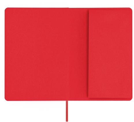 Taccuino Feltrinelli A5, a pagine bianche, copertina morbida, rosso - 14,8 x 21 cm - 7