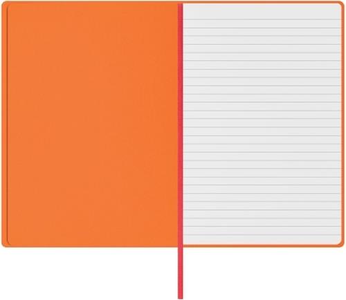 Taccuino Feltrinelli A5, a righe, copertina rigida, arancione - 14,8 x 21 cm - 5