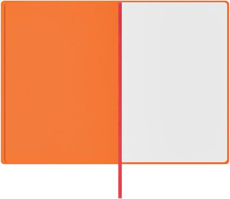 Taccuino Feltrinelli A5, a pagine bianche, copertina rigida, arancione - 14,8 x 21 cm - 5