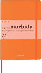 Cartoleria Taccuino Feltrinelli A5, a pagine bianche, copertina morbida, arancione - 14,8 x 21 cm Feltrinelli