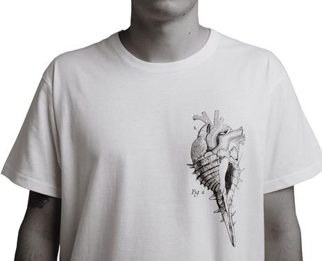 T-Shirt Otto d'Ambra x Feltrinelli -  Cuore Conchiglia / Sea Love - tg. S - 5