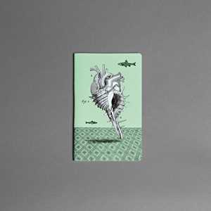 Cartoleria Quaderno Singer, pagine a righe Sea Love - 13 x 21 cm otto d'ambra x Feltrinelli