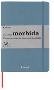 Cartoleria Taccuino Feltrinelli A5, a pagine bianche, copertina morbida, azzurro - 14,8 x 21 cm Feltrinelli