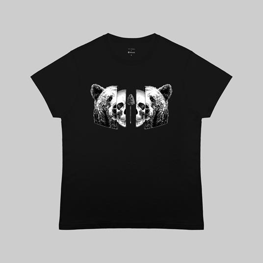 T-Shirt Otto d'Ambra x Feltrinelli -  Orso / Into you - tg. M - nera