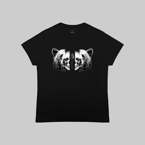 T-Shirt Otto d'Ambra x Feltrinelli -  Orso / Into you - tg. S - nera