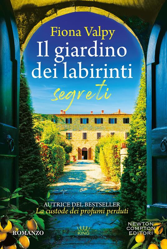 Il giardino dei labirinti segreti -  Fiona Valpy - copertina