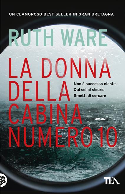 La donna della cabina numero 10 -  Ruth Ware - copertina