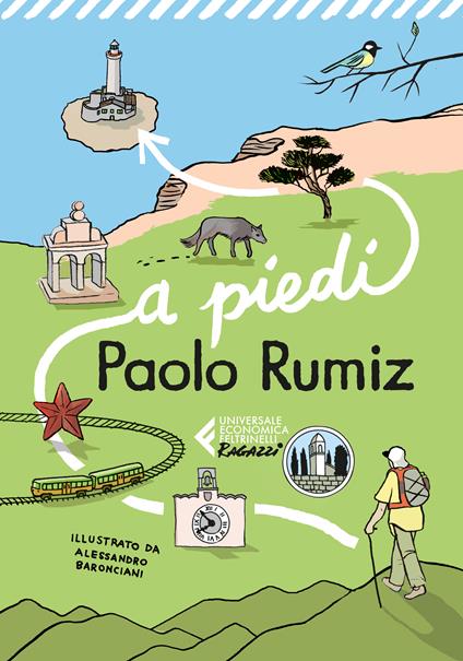  A piedi -  Paolo Rumiz - copertina