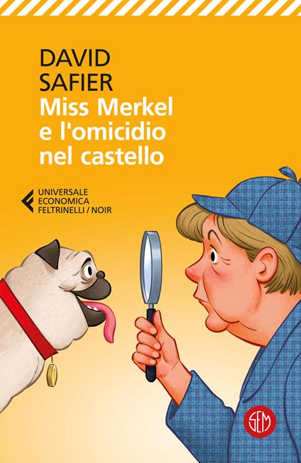  Miss Merkel e l'omicidio nel castello -  David Safier - copertina
