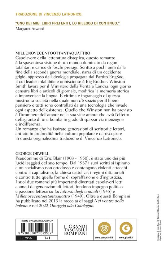  1984. Millenovecentoottantaquattro -  George Orwell - 2