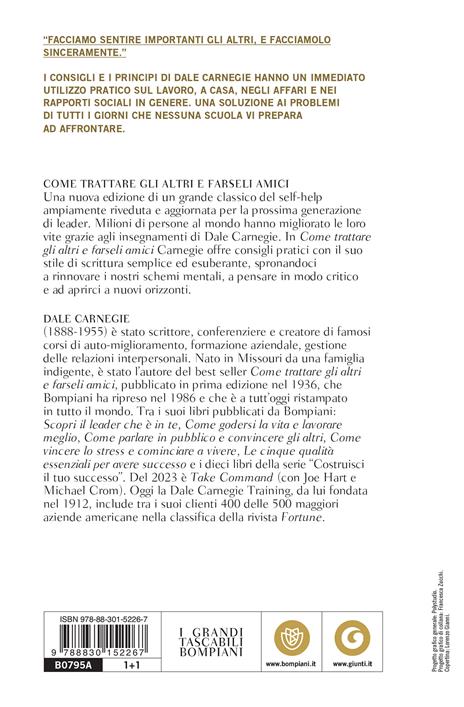  Come trattare gli altri e farseli amici -  Dale Carnegie - 2