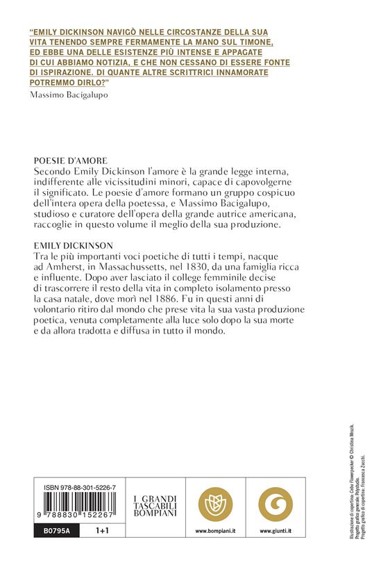  Poesie d'amore. Testo inglese a fronte -  Emily Dickinson - 2