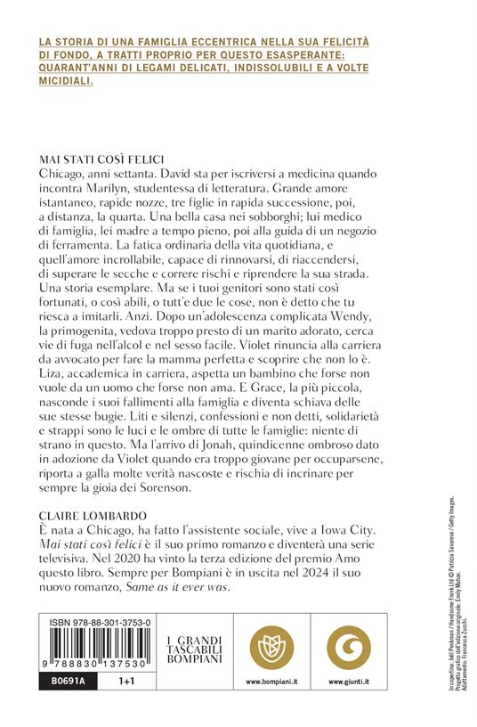 Mai stati così felici -  Claire Lombardo - 2