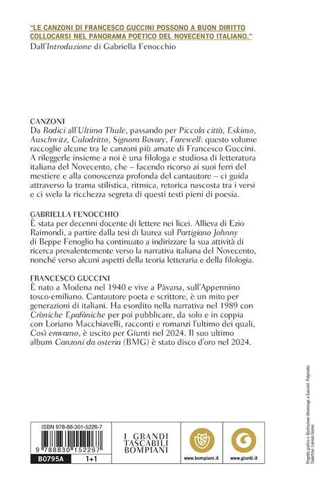  Canzoni -  Francesco Guccini - 2