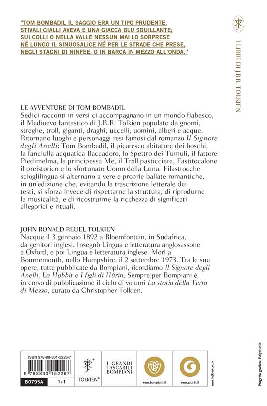 Le avventure di Tom Bombadil -  John R. R. Tolkien - 2