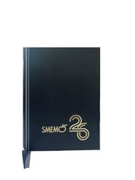 Agenda Smemo 2025-26, 16 mesi, Classic, Nero - 11 x 15 cm