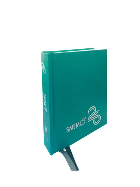 Agenda Smemo 2025-26, 16 mesi, Classic, Verde - 11 x 15 cm - 2