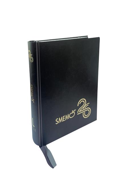Agenda Smemo 2025-26, 16 mesi, Classic, Nero - 13 x 17 cm - 2