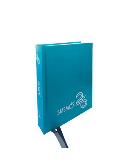 Agenda Smemo 2025-26, 16 mesi, Classic, Azzurro - 13 x 17 cm - 2