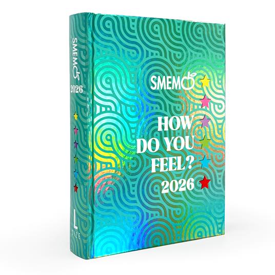 Agenda Smemo 2025-26, 16 mesi, Special, How Do You Feel - 13 x 17 cm