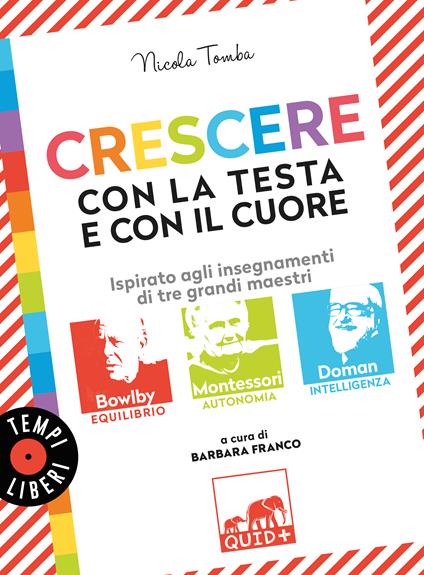  QUID + Crescere con la testa e con il cuore. Ispirato agli insegnamenti di tre grandi maestri -  Nicola Tomba - copertina