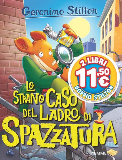 Lo strano caso del ladro di spazzatura! -  Geronimo Stilton - copertina