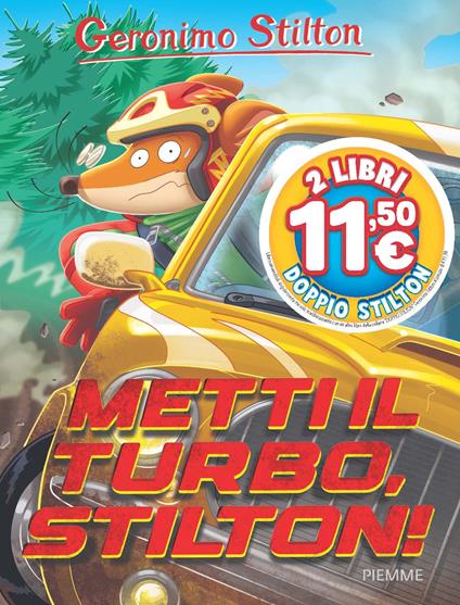  Metti il turbo, Stilton! -  Geronimo Stilton - copertina