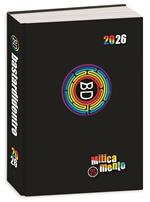 Diario 16 mesi 2025/26, Color New Bastardidentro Agenda Miticamente, 13,6 x 18,3 cm - Nero