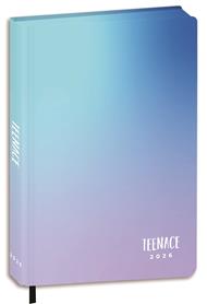 Diario 12 mesi 2025-26, R Special Pu Teenace Diari, 13,6 x 18,3 cm - Azzurro