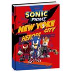Diario Agenda 10 mesi 2025/26, Sonic Prime, 14,5 x 20,6 cm - Rosso