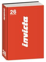 Diario datato 16 mesi 2025-26, R Invicta, 13,6 x 18,3 cm - rosso
