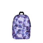Zaino Carlson Fantasy Grs Invicta Backpack, 30 x 41,5 x 18 cm - viola, fiori